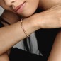 BRACCIALE SFERE E PAVE' PLACCATO ORO ROSA DONNA PANDORA BRACCIALE SFERE E PAVE' PLACCATO ORO ROSA DONNA PANDORA