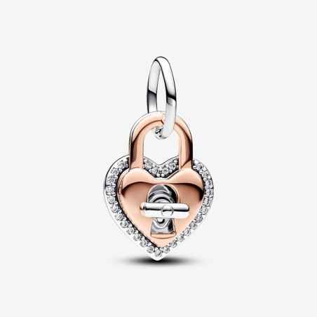 CHARM PENDENTE LUCCHETTO TRUE LOVE DONNA PANDORA  783079C01 PANDORA