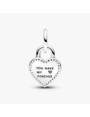 CHARM PENDENTE LUCCHETTO TRUE LOVE DONNA PANDORA 