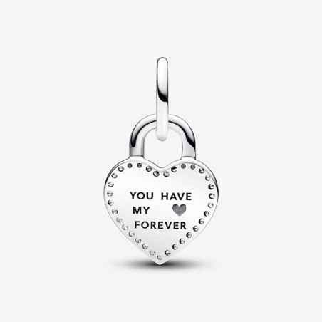 CHARM PENDENTE LUCCHETTO TRUE LOVE DONNA PANDORA 