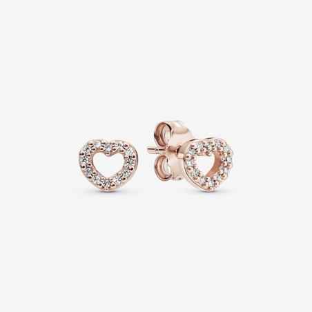 ORECCHINI CUORI ROSE DONNA PANDORA  280528CZ PANDORA