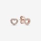 ORECCHINI CUORI ROSE DONNA PANDORA ORECCHINI CUORI ROSE DONNA PANDORA