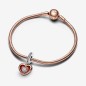 CHARM PENDENTE CUORE SPLENDENTE PIETRA DONNA PANDORA CHARM PENDENTE CUORE SPLENDENTE PIETRA DONNA PANDORA