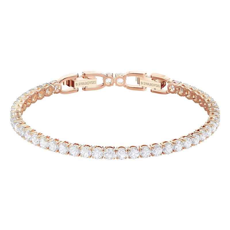 BRACCIALE TENNIS DELUXE ROSE DONNA SWAROVSKI BRACCIALE TENNIS DELUXE ROSE DONNA SWAROVSKI
