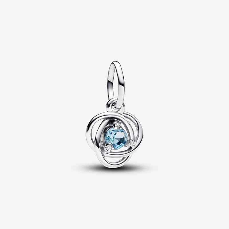 PENDENTE CERCHIO ETERNO AZZURRO MARZO PANDORA PENDENTE CERCHIO ETERNO AZZURRO MARZO PANDORA