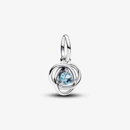 PENDENTE CERCHIO ETERNO AZZURRO MARZO PANDORA 793125C03 PANDORA