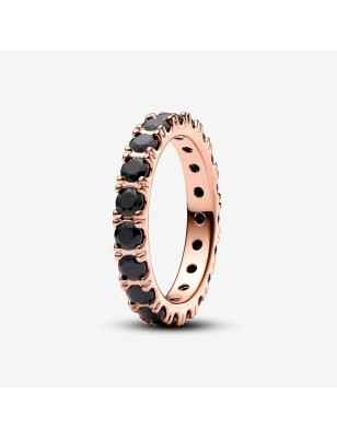 ANELLO FASCIA SCINTILLANTE PIETRE NERE MIS.54 PANDORA 180050C02-54 PANDORA