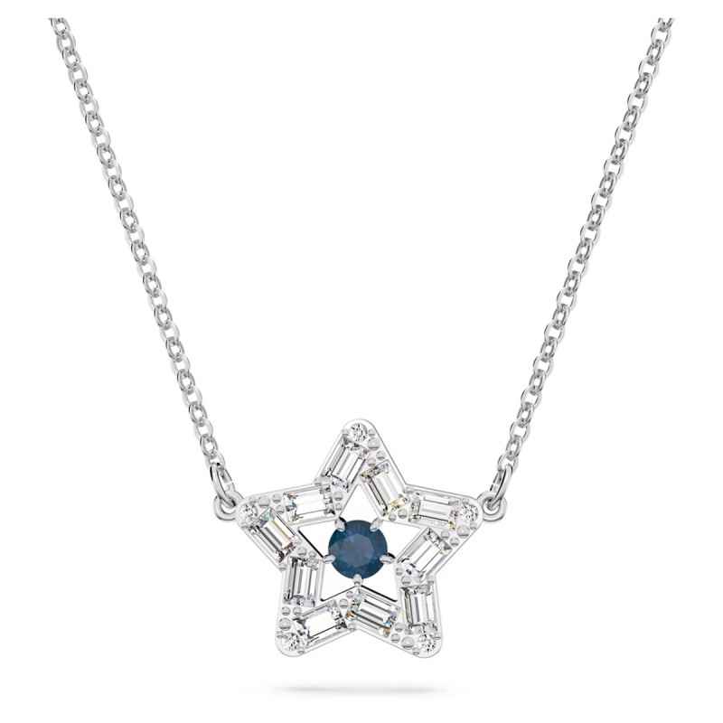 COLLANA PENDENTE STELLA BLU DONNA SWAROVSKI COLLANA PENDENTE STELLA BLU DONNA SWAROVSKI