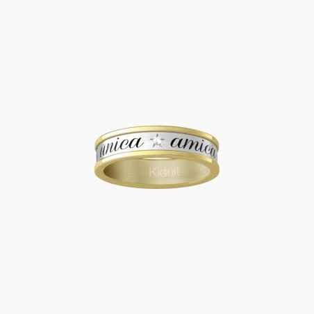 ANELLO CUORE AMICA SEI UNICA M13 DONNA KIDULT  721002-13 KIDULT