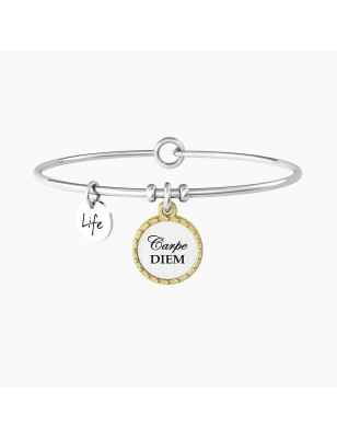 BRACCIALE RIGIDO CIONDOLO CARPEDIEM DONNA KIDULT  732095 KIDULT