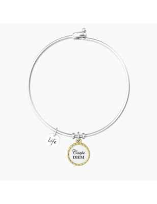 BRACCIALE RIGIDO CIONDOLO CARPEDIEM DONNA KIDULT  732095 KIDULT