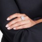 ANELLO COCKTAIL METEORA RODIO M58 DONNA SWAROVSKI ANELLO COCKTAIL METEORA RODIO M58 DONNA SWAROVSKI