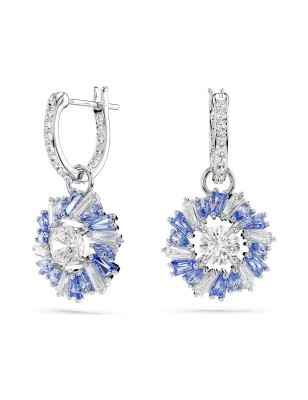 ORECCHINI PENDENTI IDYLLIA FIORE BLU DONNA SWAROVSKI  5680016 SWAROVSKI