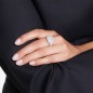 ANELLO COCKTAIL METEORA RODIO M52 DONNA SWAROVSKI ANELLO COCKTAIL METEORA RODIO M52 DONNA SWAROVSKI
