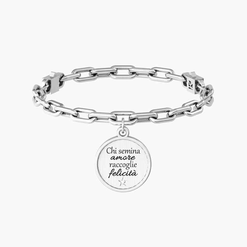 BRACCIALE A CATENA CON FRASE SHAKESPEARE DONNA KIDULT BRACCIALE A CATENA CON FRASE SHAKESPEARE DONNA KIDULT