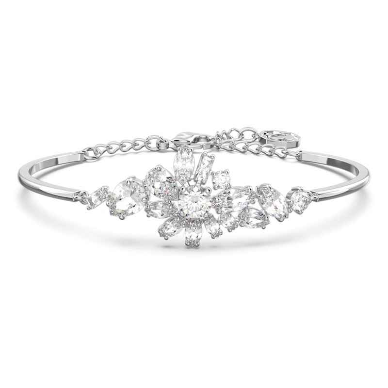 BRACCIALE TAGLIO MISTO FIORE DONNA SWAROVSKI GEMA BRACCIALE TAGLIO MISTO FIORE DONNA SWAROVSKI GEMA
