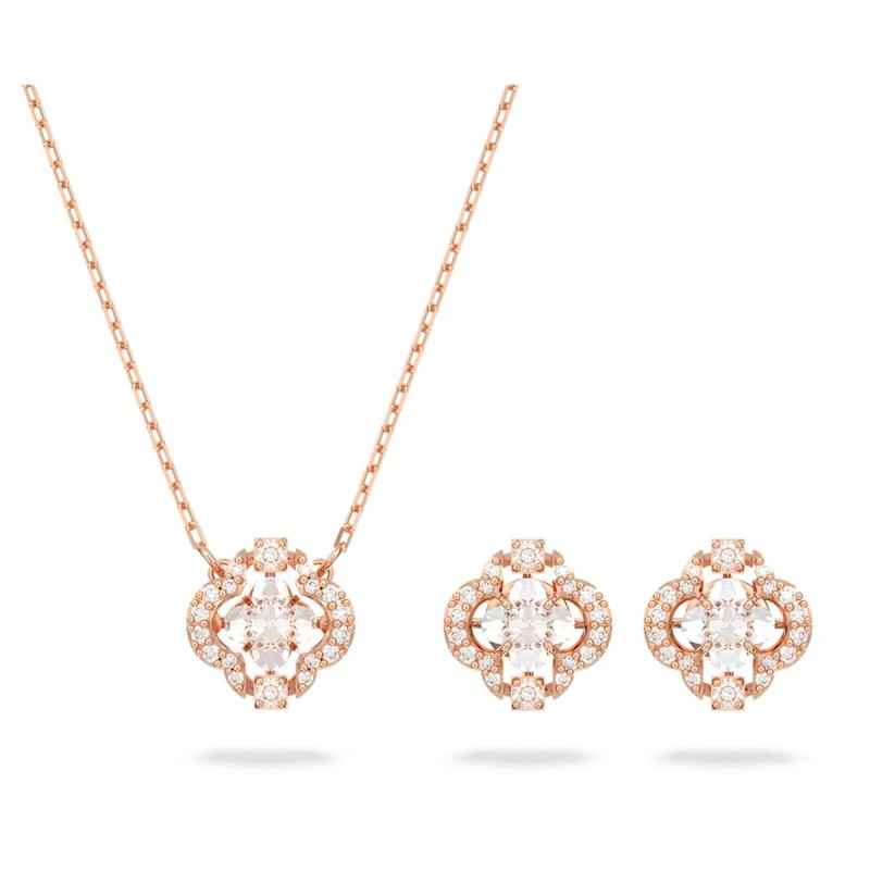 SET SPARKLING DANCE QUADRIFOGLIO DONNA SWAROVSKI SET SPARKLING DANCE QUADRIFOGLIO DONNA SWAROVSKI