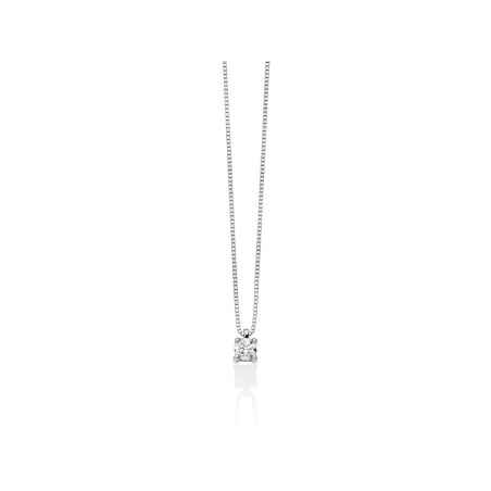 COLLANA PUNTO LUCE DIAMANTE DONNA MILUNA I DIAMANTI CLD3993-010G7 MILUNA