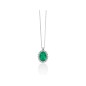 COLLANA SMERALDO OVALE DIAMANTI DONNA MILUNA LE GEMME COLLANA SMERALDO OVALE DIAMANTI DONNA MILUNA LE GEMME