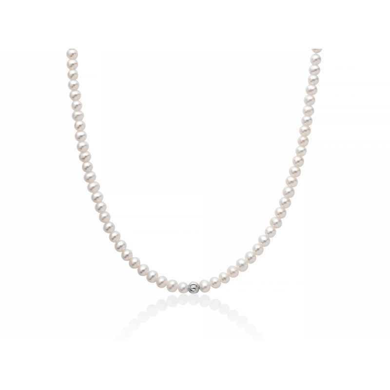 COLLANA PERLE BOULE ORO DONNA MILUNA LE PERLE COLLANA PERLE BOULE ORO DONNA MILUNA LE PERLE