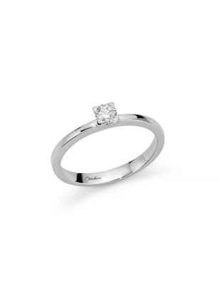 ANELLO SOLITARIO ORO BIANCO DONNA MILUNA I DIAMANTI LI811-020 MILUNA