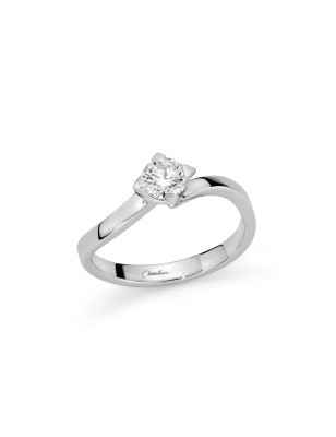 ANELLO SOLITARIO ORO BIANCO DONNA MILUNA I DIAMANTI LI812-050C MILUNA