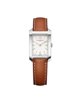 OROLOGIO PELLE MARRONE DONNA BAUME & MERCIER HAMPTON