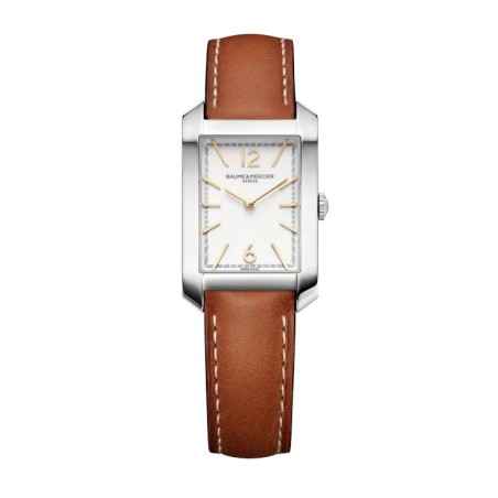 OROLOGIO PELLE MARRONE DONNA BAUME & MERCIER HAMPTON