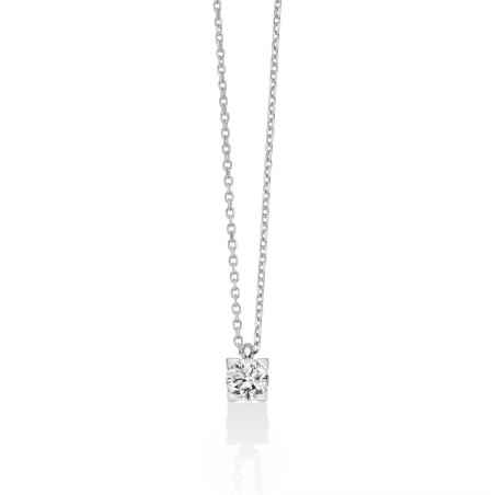COLLANA DIAMANTE 30 PUNTI PLATINO DONNA MILUNA I DIAMANTI CLD4512-030P MILUNA