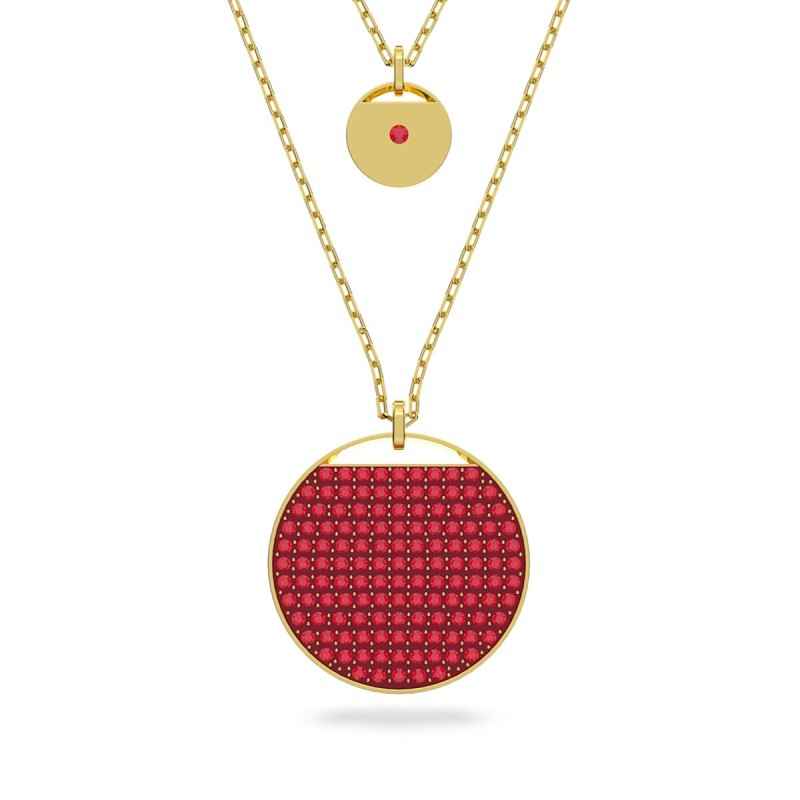 COLLANA PENDENTE ROSSO DONNA SWAROVSKI GINGER COLLANA PENDENTE ROSSO DONNA SWAROVSKI GINGER