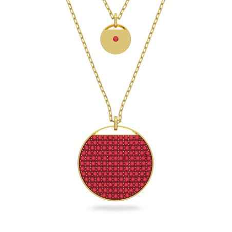 COLLANA PENDENTE ROSSO DONNA SWAROVSKI GINGER 5642940 SWAROVSKI