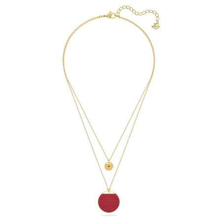 COLLANA PENDENTE ROSSO DONNA SWAROVSKI GINGER