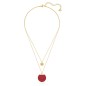 COLLANA PENDENTE ROSSO DONNA SWAROVSKI GINGER COLLANA PENDENTE ROSSO DONNA SWAROVSKI GINGER