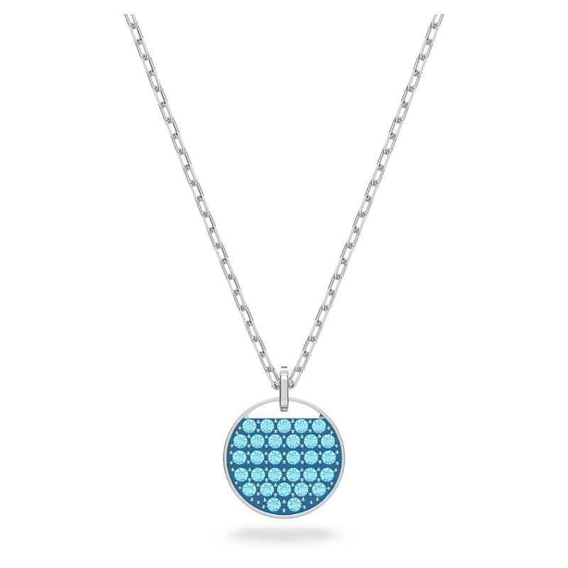 COLLANA PENDENTE BLU DONNA SWAROVSKI GINGER COLLANA PENDENTE BLU DONNA SWAROVSKI GINGER