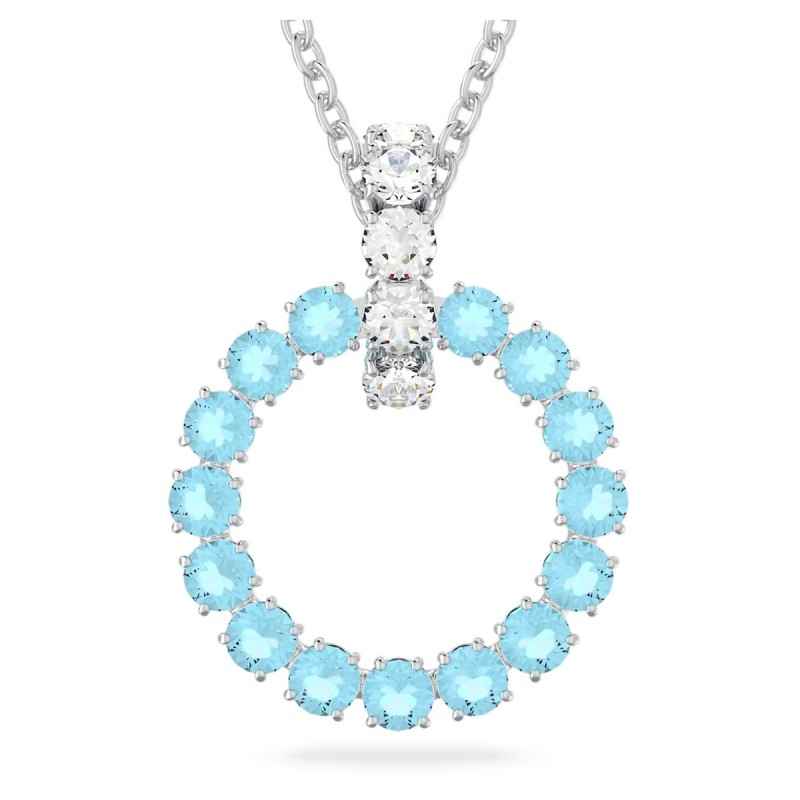 COLLANA PENDENTE EXALTA BLU DONNA SWAROVSKI COLLANA PENDENTE EXALTA BLU DONNA SWAROVSKI