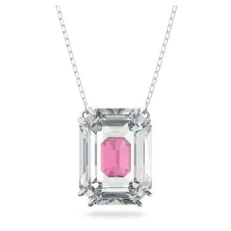 COLLANA CHROMA OTTAGONALE ROSA DONNA SWAROVSKI  5608647 SWAROVSKI