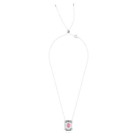 COLLANA CHROMA OTTAGONALE ROSA DONNA SWAROVSKI 