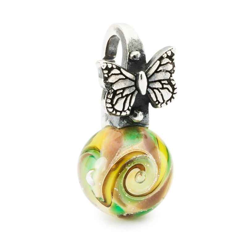 BEAD PENDENTE GIARDINO DELLE FARFALLE DONNA TROLLBEADS BEAD PENDENTE GIARDINO DELLE FARFALLE DONNA TROLLBEADS