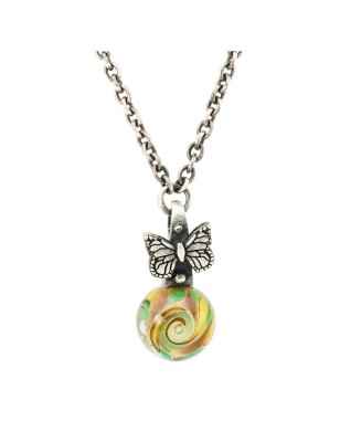 BEAD PENDENTE GIARDINO DELLE FARFALLE DONNA TROLLBEADS 