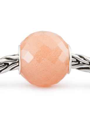 BEAD PIETRA DI LUNA ROTONDA SFACCETTATA DONNA TROLLBEADS 