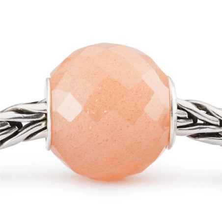 BEAD PIETRA DI LUNA ROTONDA SFACCETTATA DONNA TROLLBEADS 