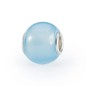BEAD AGATA BLU CHIARO ROTONDA DONNA TROLLBEADS BEAD AGATA BLU CHIARO ROTONDA DONNA TROLLBEADS