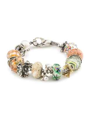 BEAD CHIUSURA TULIPANI DELL'OTTIMISMO DONNA TROLLBEADS  TAGLO-00126 TROLLBEADS