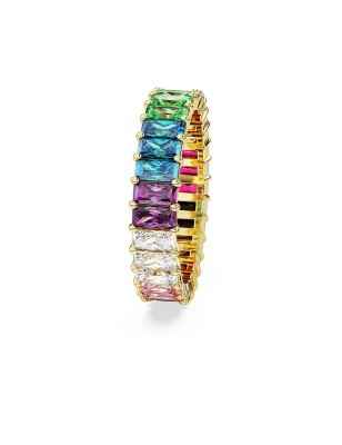ANELLO MATRIX BAGUETTE MULTICOLORE M58 SWAROVSKI