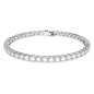 BRACCIALE MATRIX TENNIS TAGLIO TONDO BIANCO S SWAROVSKI BRACCIALE MATRIX TENNIS TAGLIO TONDO BIANCO S SWAROVSKI
