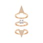 ANELLO FUNK ROSE GOLD M55 SET 3 DONNA SWAROVSKI ANELLO FUNK ROSE GOLD M55 SET 3 DONNA SWAROVSKI