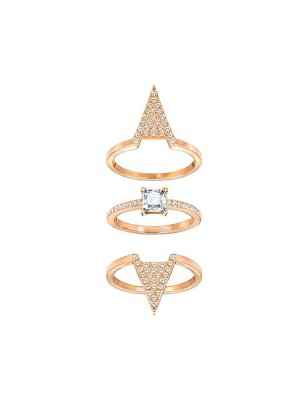 ANELLO SET 3 FUNK ROSE GOLD M52 DONNA SWAROVSKI  5257484 SWAROVSKI
