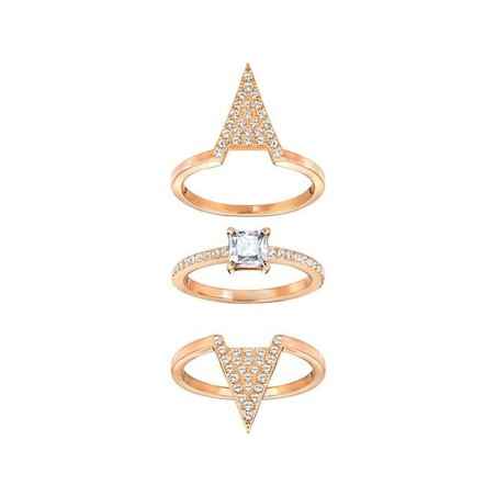 ANELLO SET 3 FUNK ROSE GOLD M52 DONNA SWAROVSKI  5257484 SWAROVSKI