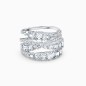 ANELLO TWIST WRAP BIANCO M55 DONNA SWAROVSKI ANELLO TWIST WRAP BIANCO M55 DONNA SWAROVSKI