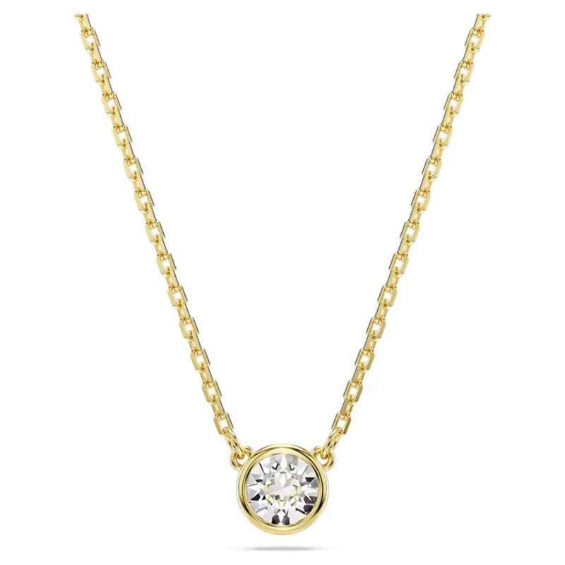 COLLANA IMBER PLACCATO ORO GIALLO DONNA SWAROVSKI COLLANA IMBER PLACCATO ORO GIALLO DONNA SWAROVSKI